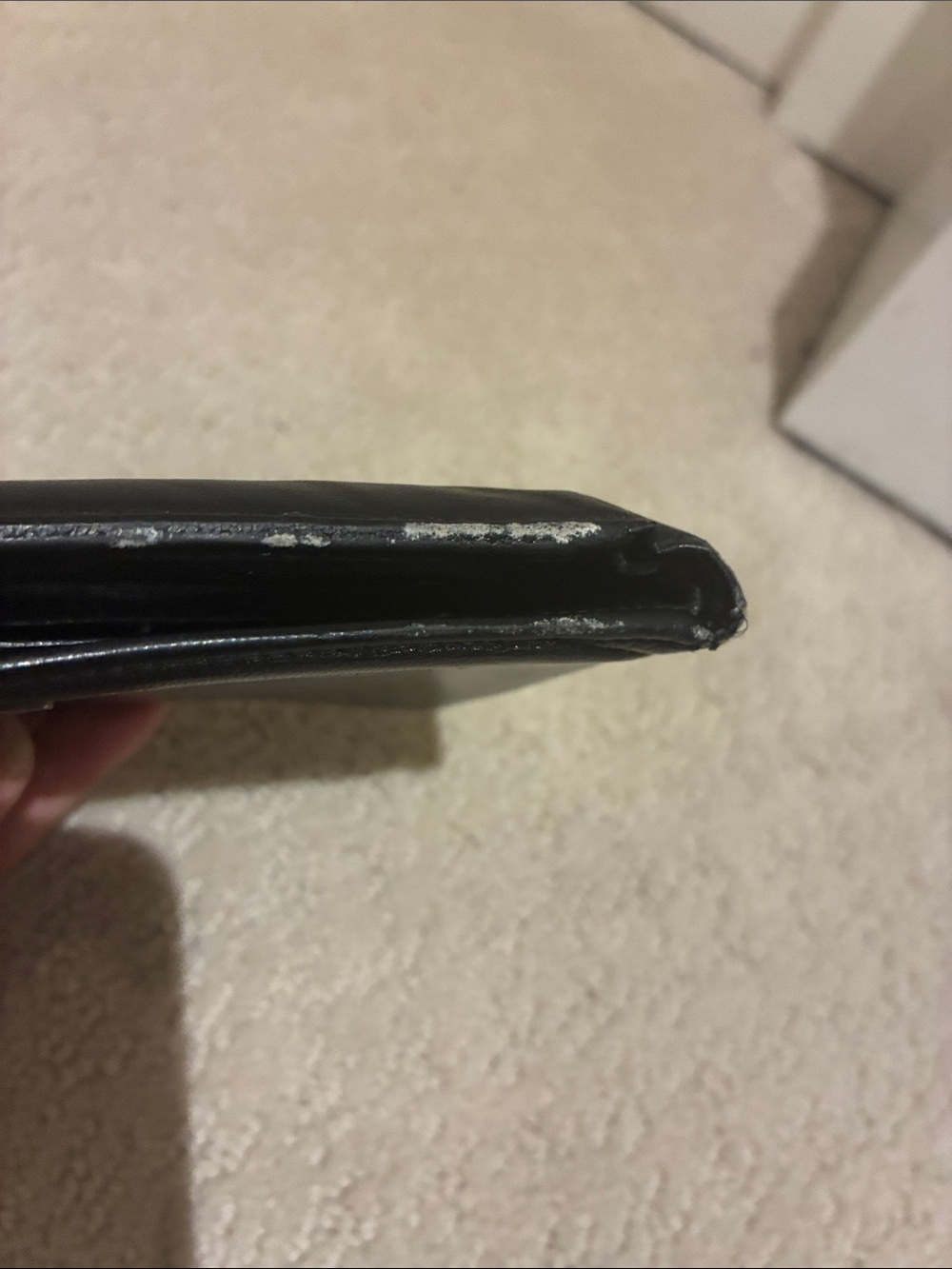 GUCCI Vintage Black Leather Bifold Wallet Silver G Hardware 👝 - Picture 11 of 11